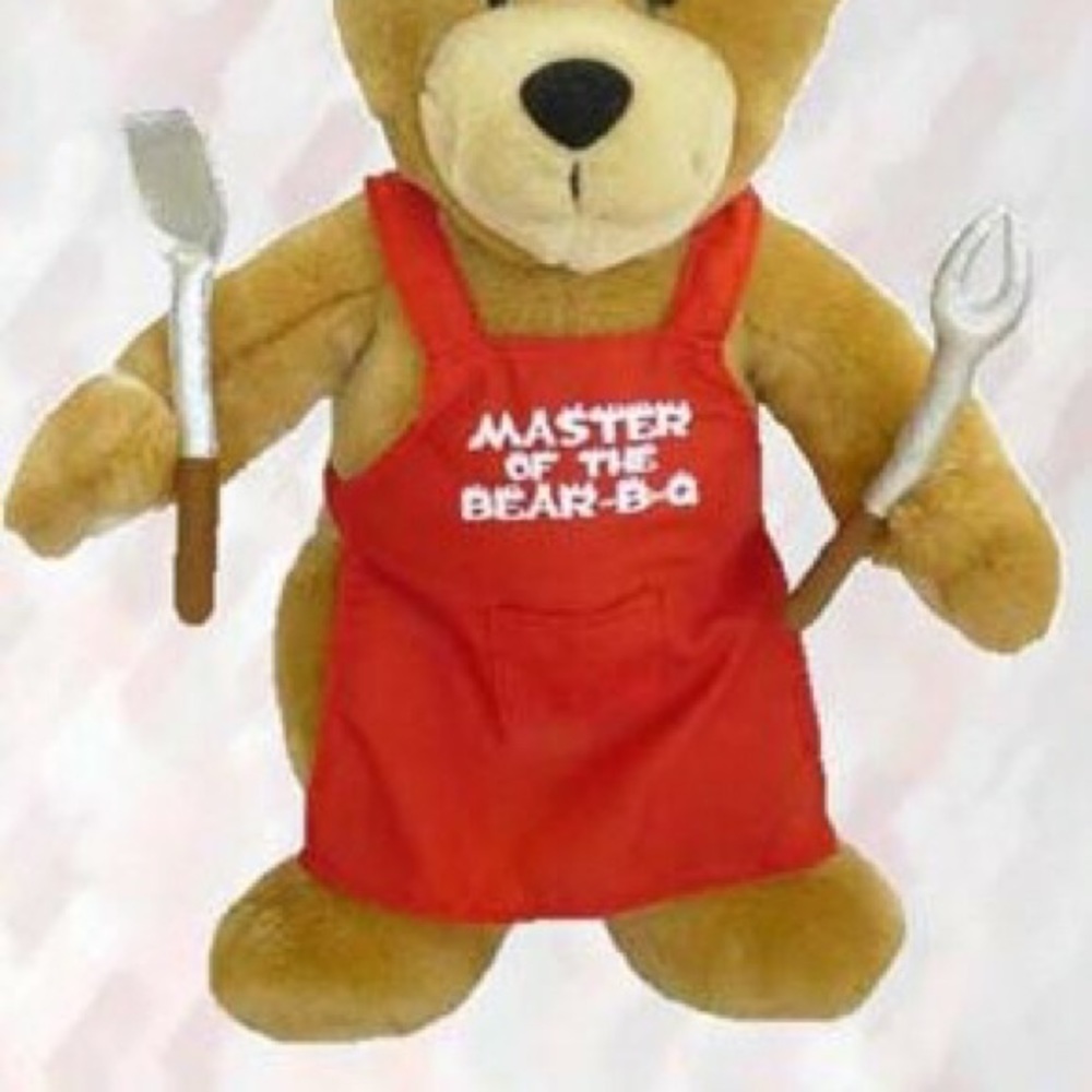NEW Stuffed Animal Outfit - Master of the Bear-B-Q (Bear Not Included)